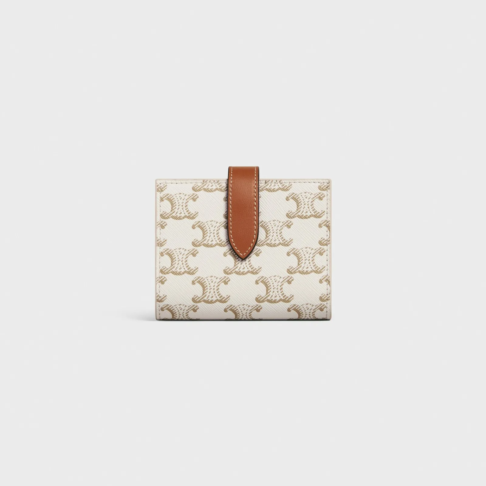 Hot Small Strap Wallet in Triomphe Canvas AND Lambskin Women Triomphe Canvas | Categories·Wallets