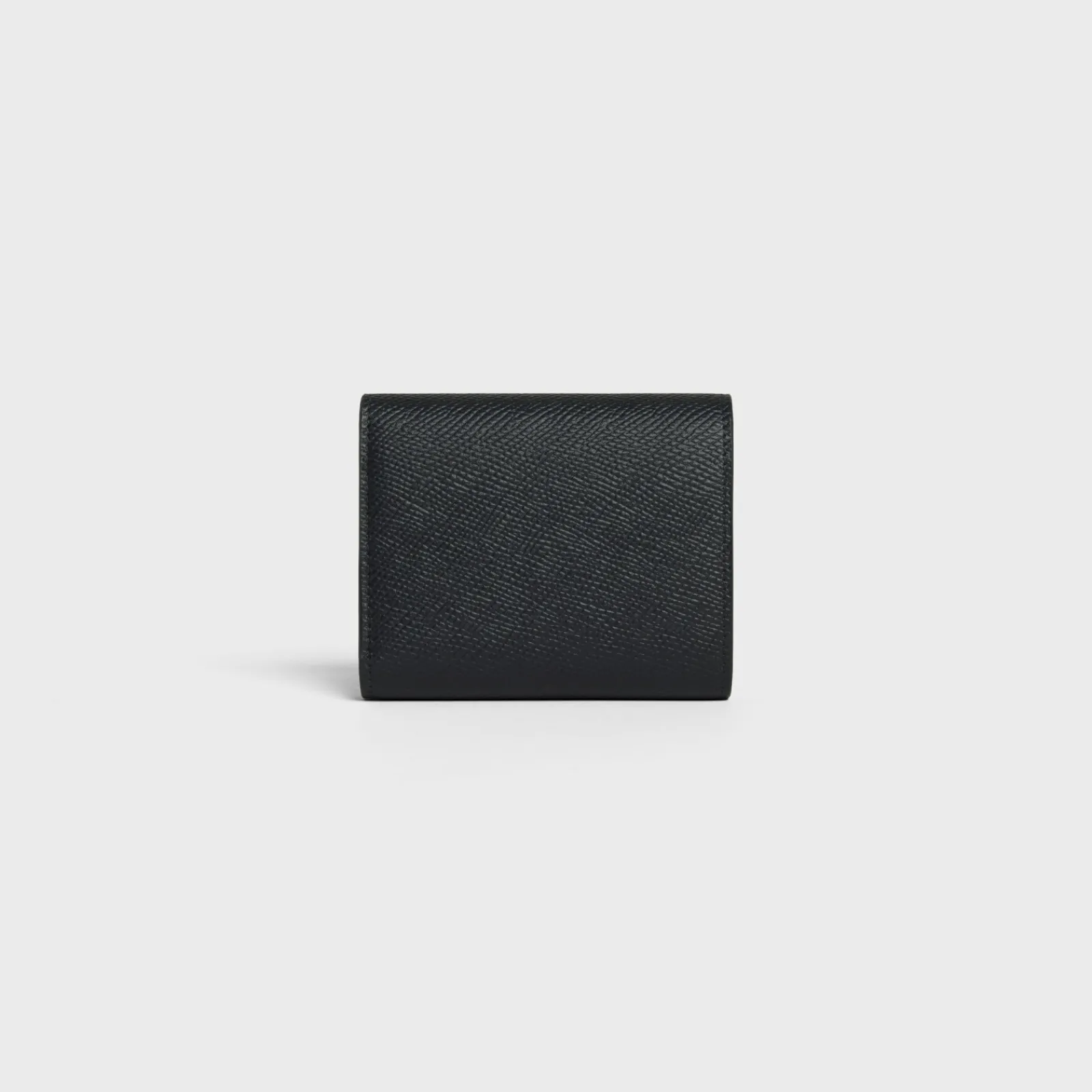 New Small trifold wallet in Grained calfskin Women More Lines·Essentials | Categories·Wallets