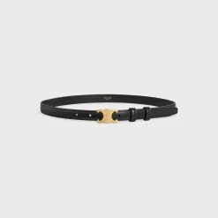 Sale Small Triomphe Belt in Taurillon Leather Women Triomphe
