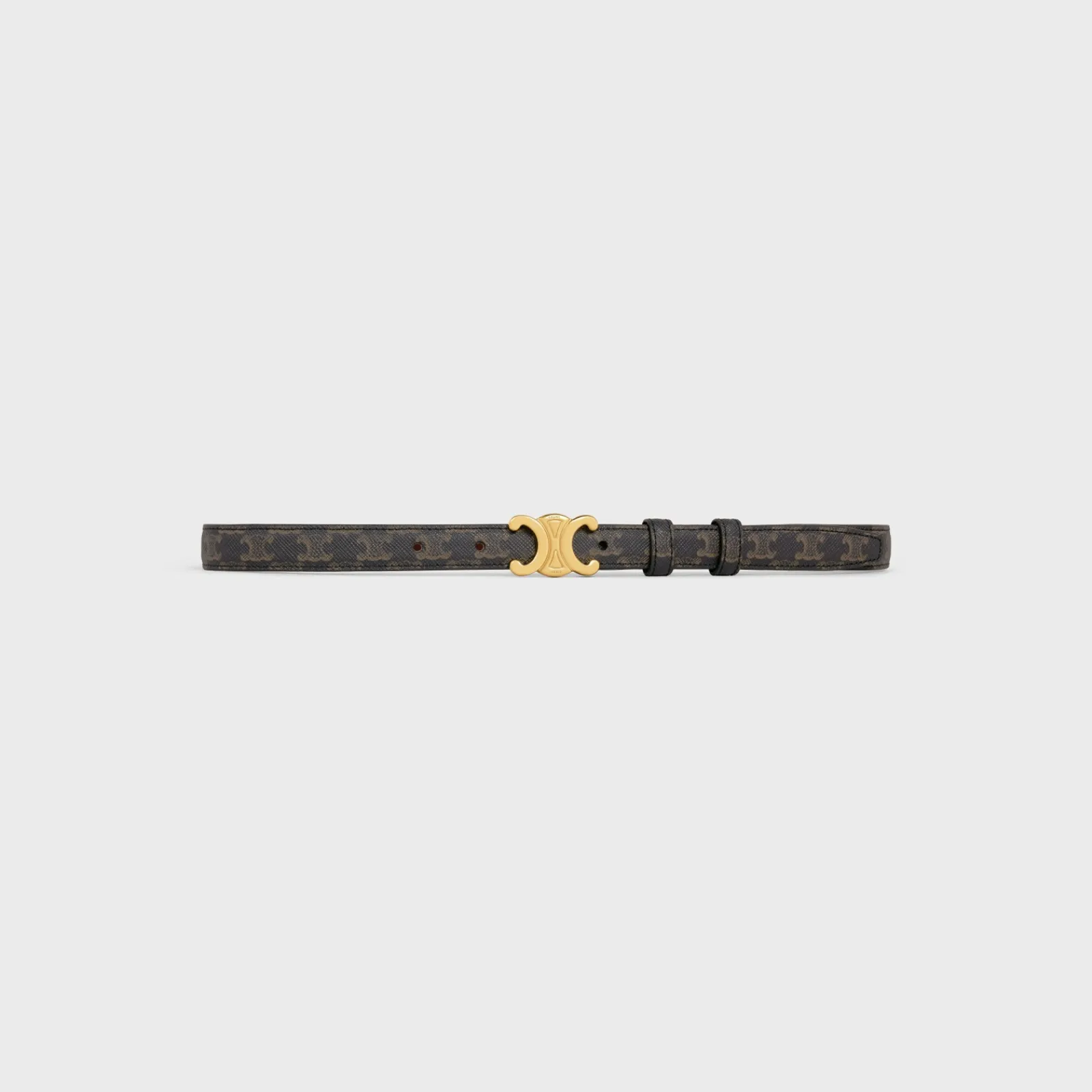 New Small Triomphe Belt in TRIOMPHE CANVAS Women Triomphe