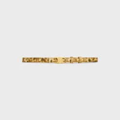 Discount Small Triomphe Belt in TRIOMPHE CANVAS WITH PRINT Women Triomphe