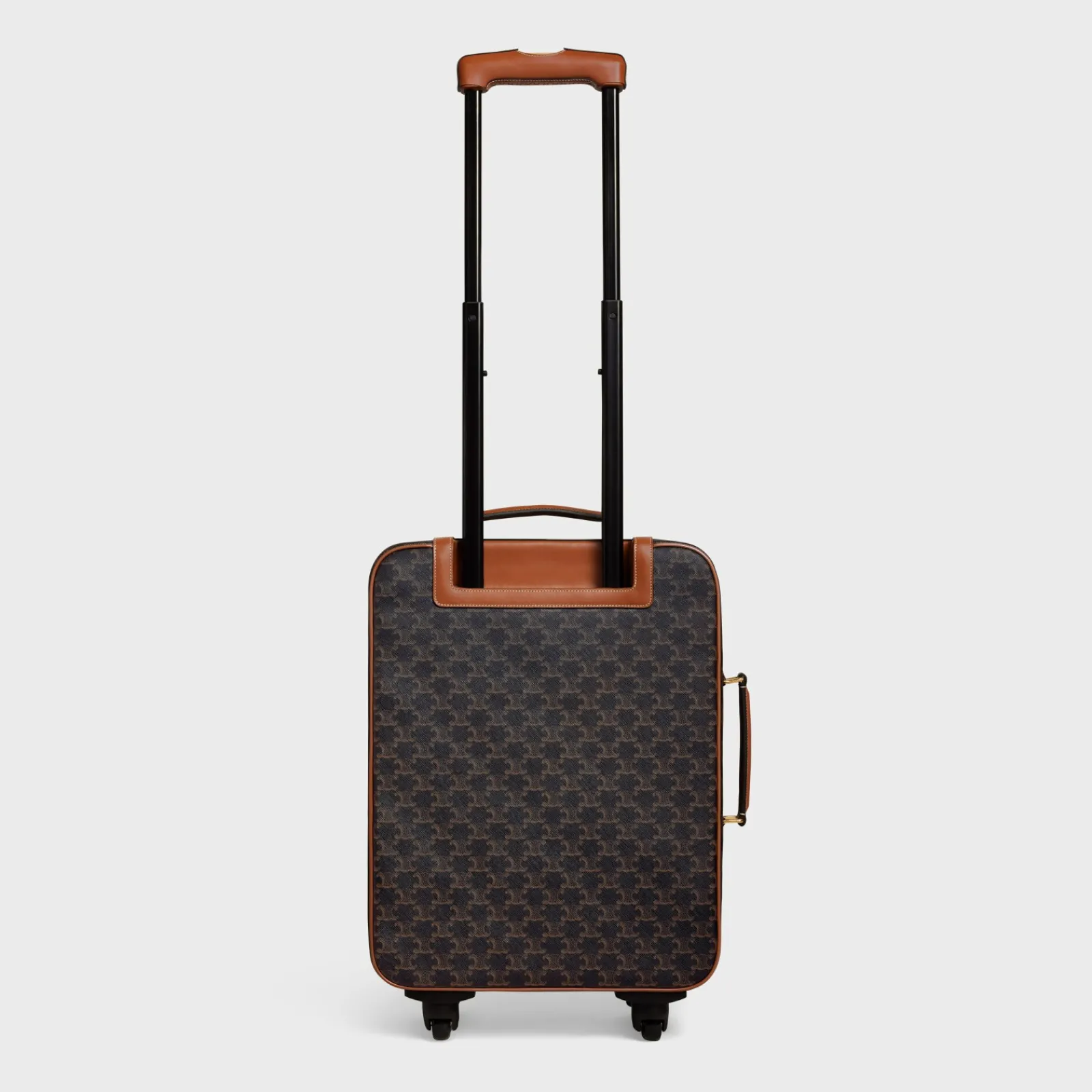 Outlet Small Trolley in Triomphe Canvas and Calfskin Travel