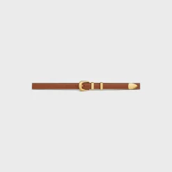 Best SMALL WESTERN BELT in Natural Calfskin Women Western
