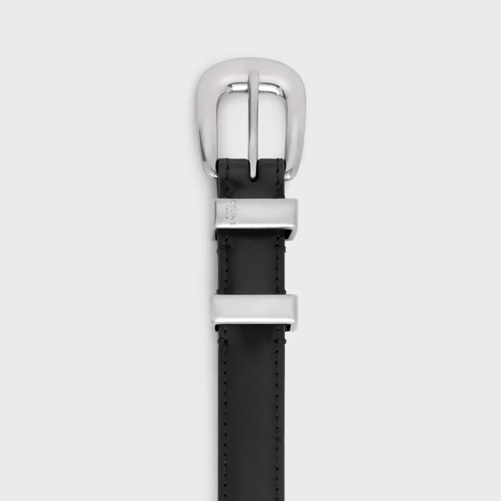Online SMALL WESTERN BELT in Taurillon Leather Women Western