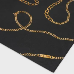 Online SQUARE IN CHAIN SILK TWILL Women Silk Scarves