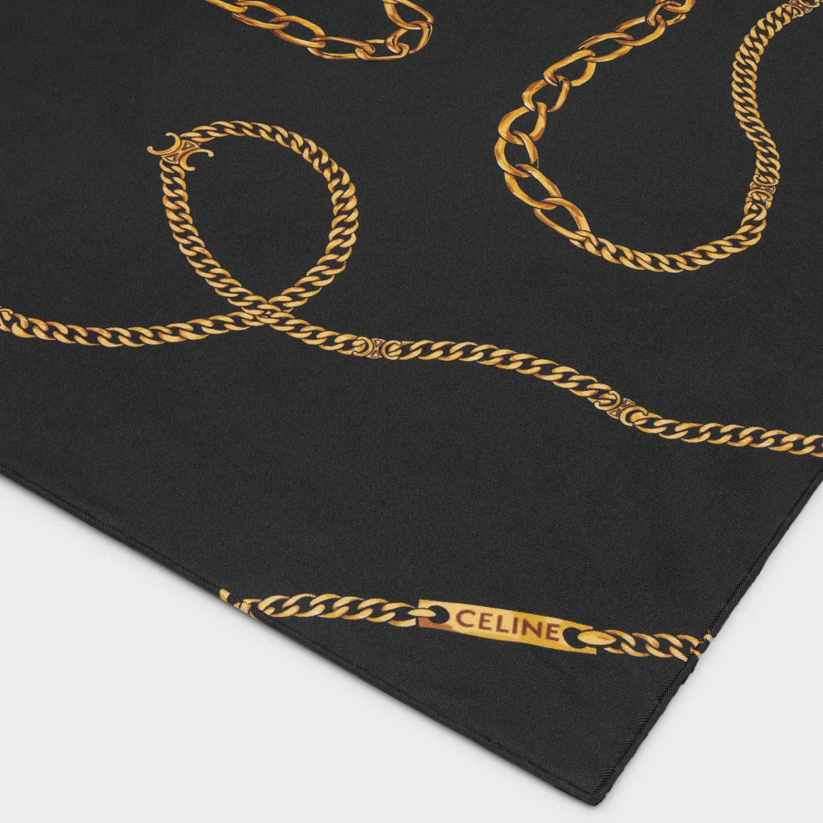 Online SQUARE IN CHAIN SILK TWILL Women Silk Scarves