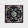 Discount square in tie-dye habotai silk Hats And Soft Accessories