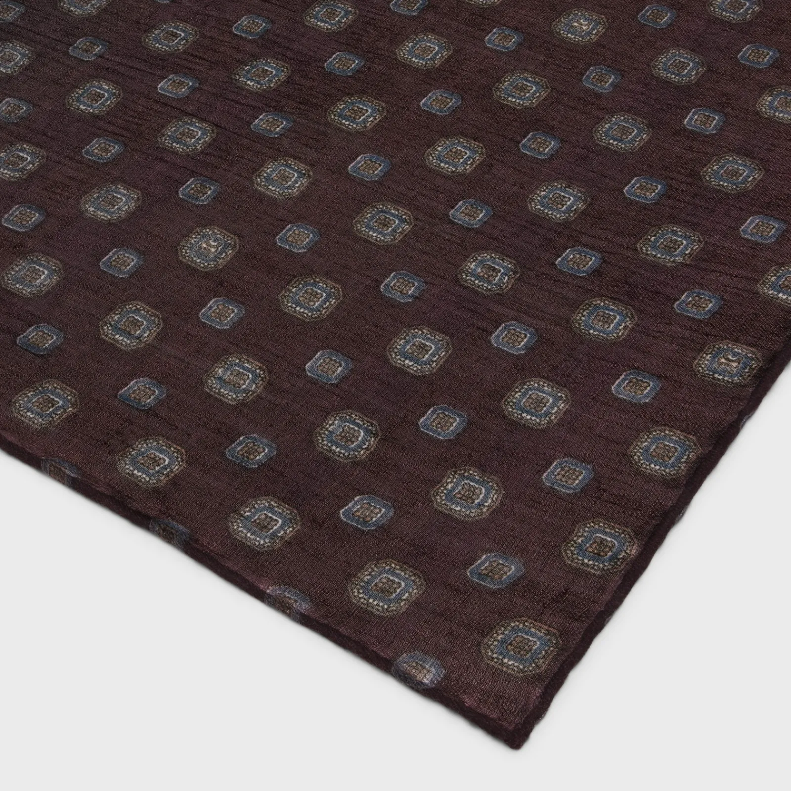 Sale STOLE IN BISCOTTO-PRINT CASHMERE MUSLIN Women Silk Scarves | Beanies And Scarves