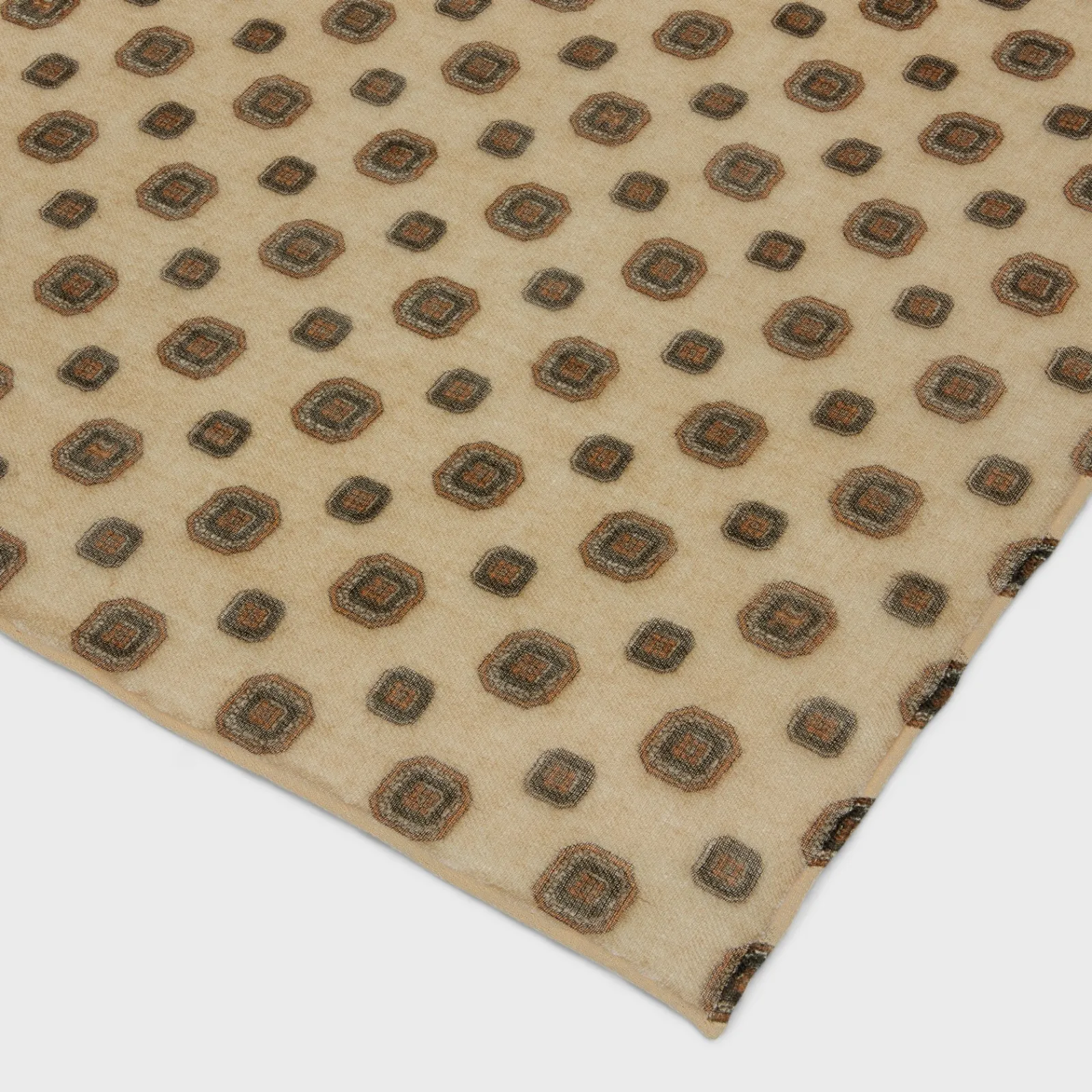 Sale STOLE IN BISCOTTO-PRINT CASHMERE MUSLIN Women Silk Scarves | Beanies And Scarves