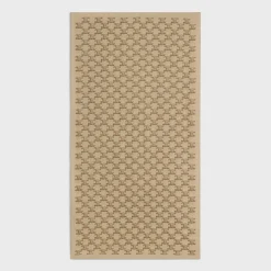 Fashion stole in monogram cashmere muslin Women Silk Scarves | Beanies And Scarves