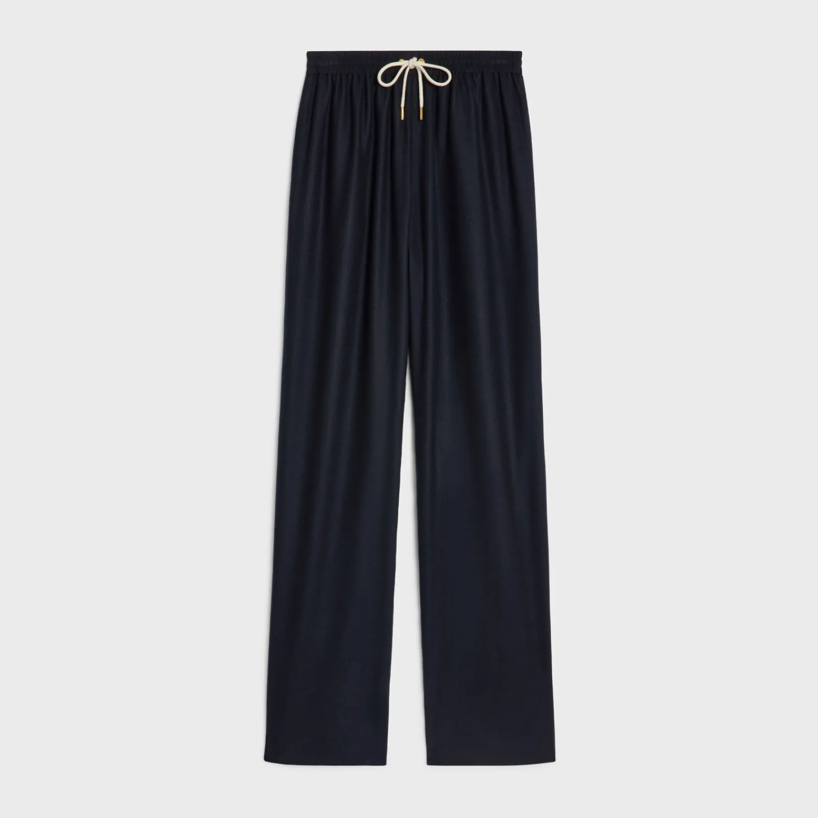 Fashion straight jogging pants in cashmere flannel Women Pants And Shorts