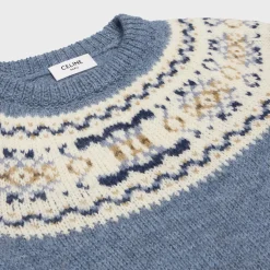New sweater in Triomphe fair isle wool Women Knitwear