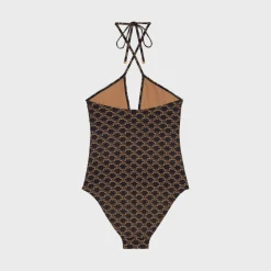Online SWIMSUIT IN MONOGRAM JERSEY Women Swimwear And Lingerie