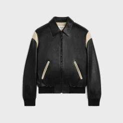 Online teddy jacket in lambskin Coats & Blousons | Leather