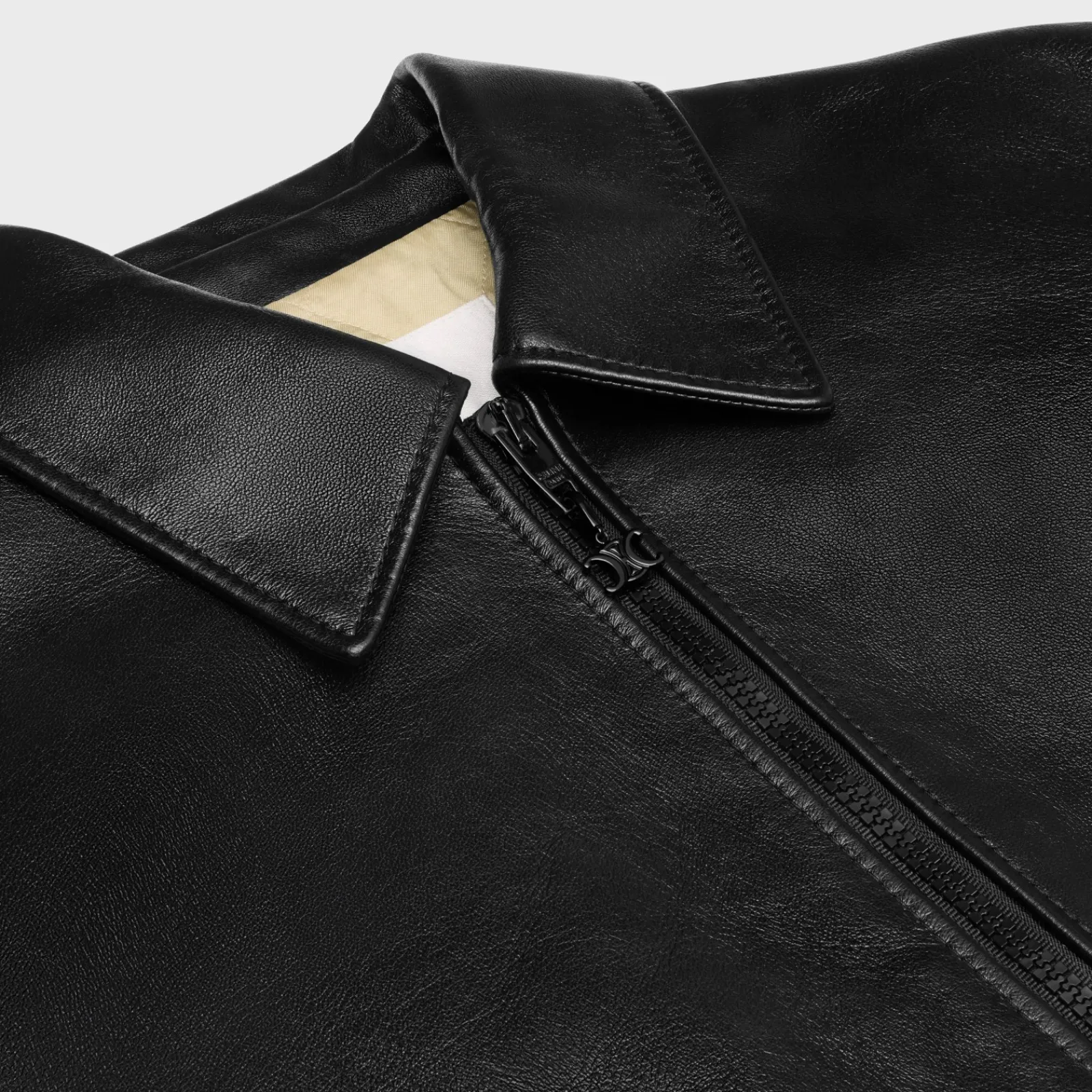 Online teddy jacket in lambskin Coats & Blousons | Leather