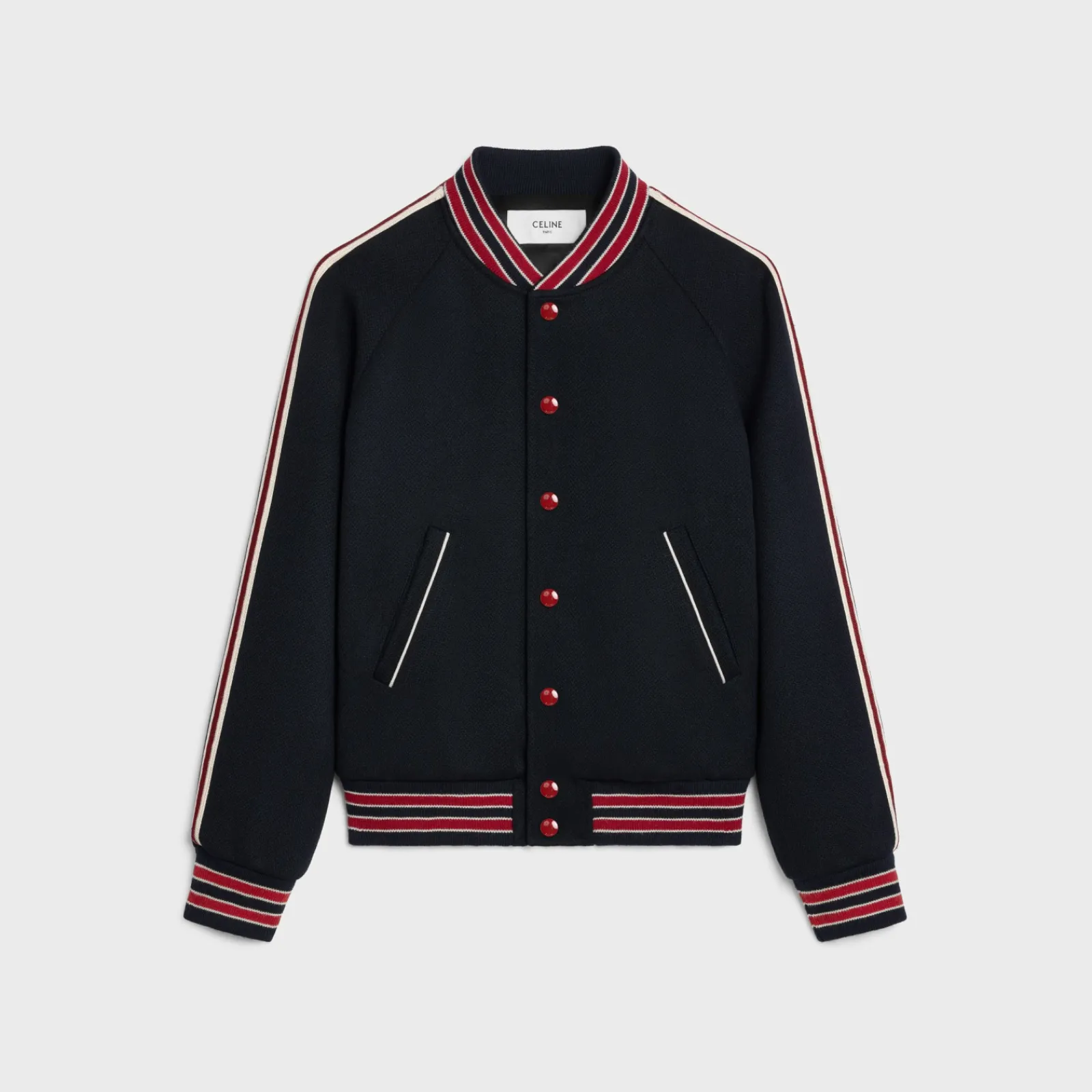 Hot teddy jacket in textured wool Coats & Blousons