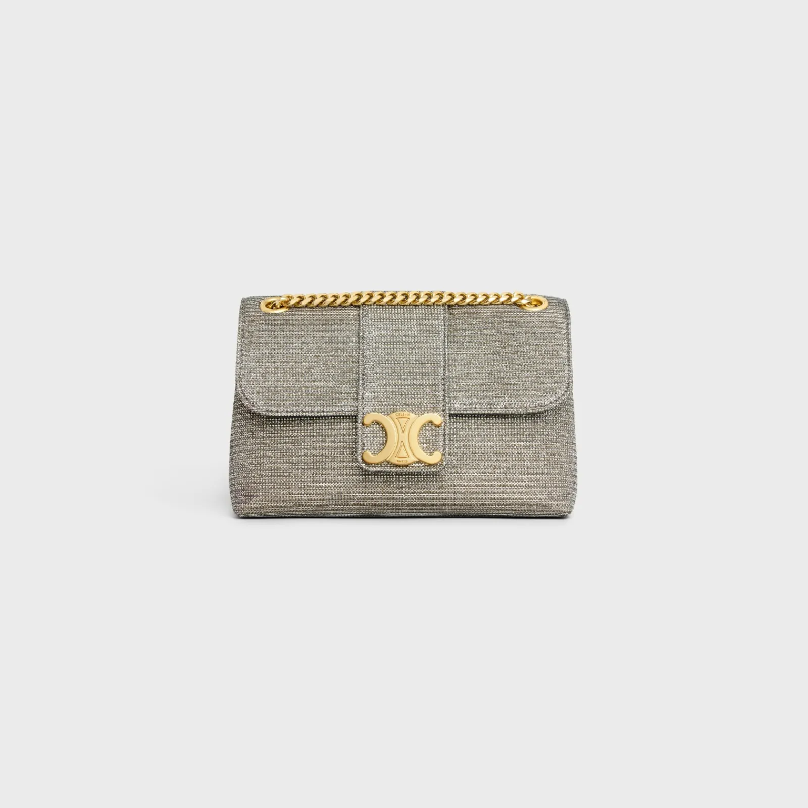 Sale TEEN VICTOIRE BAG in GLITTER TEXTILE Women More Lines·Celine Victoire | Categories·Cross-Body Bags