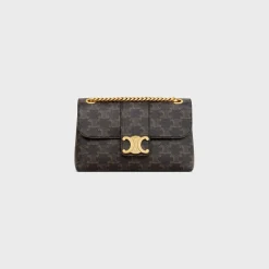 Clearance TEEN VICTOIRE BAG in Triomphe Canvas Women Triomphe Canvas | More Lines·Celine Victoire