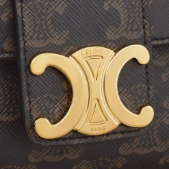 Clearance TEEN VICTOIRE BAG in Triomphe Canvas Women Triomphe Canvas | More Lines·Celine Victoire