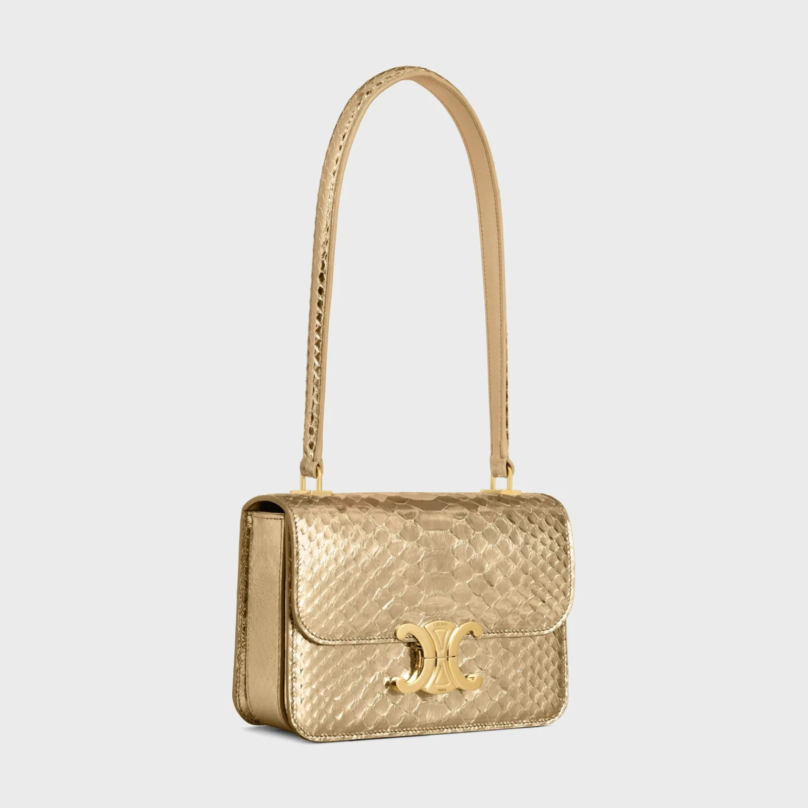 Sale TEEN GARANCE bag in LAMINATED PYTHON Women More Lines·Other Lines | Categories·Shoulder Bags