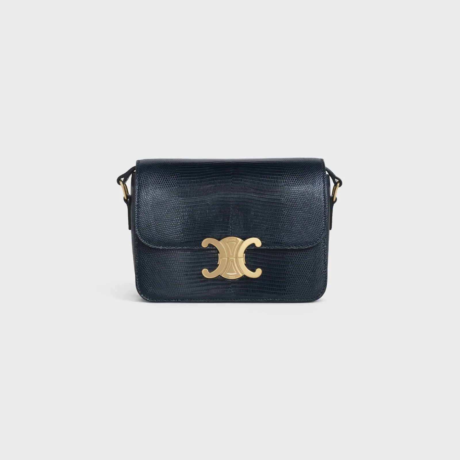 Fashion Teen Triomphe Bag in lizard Women Triomphe | Categories·Cross-Body Bags