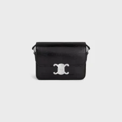 Clearance Teen Triomphe Bag in Lizard Women Triomphe | Categories·Cross-Body Bags