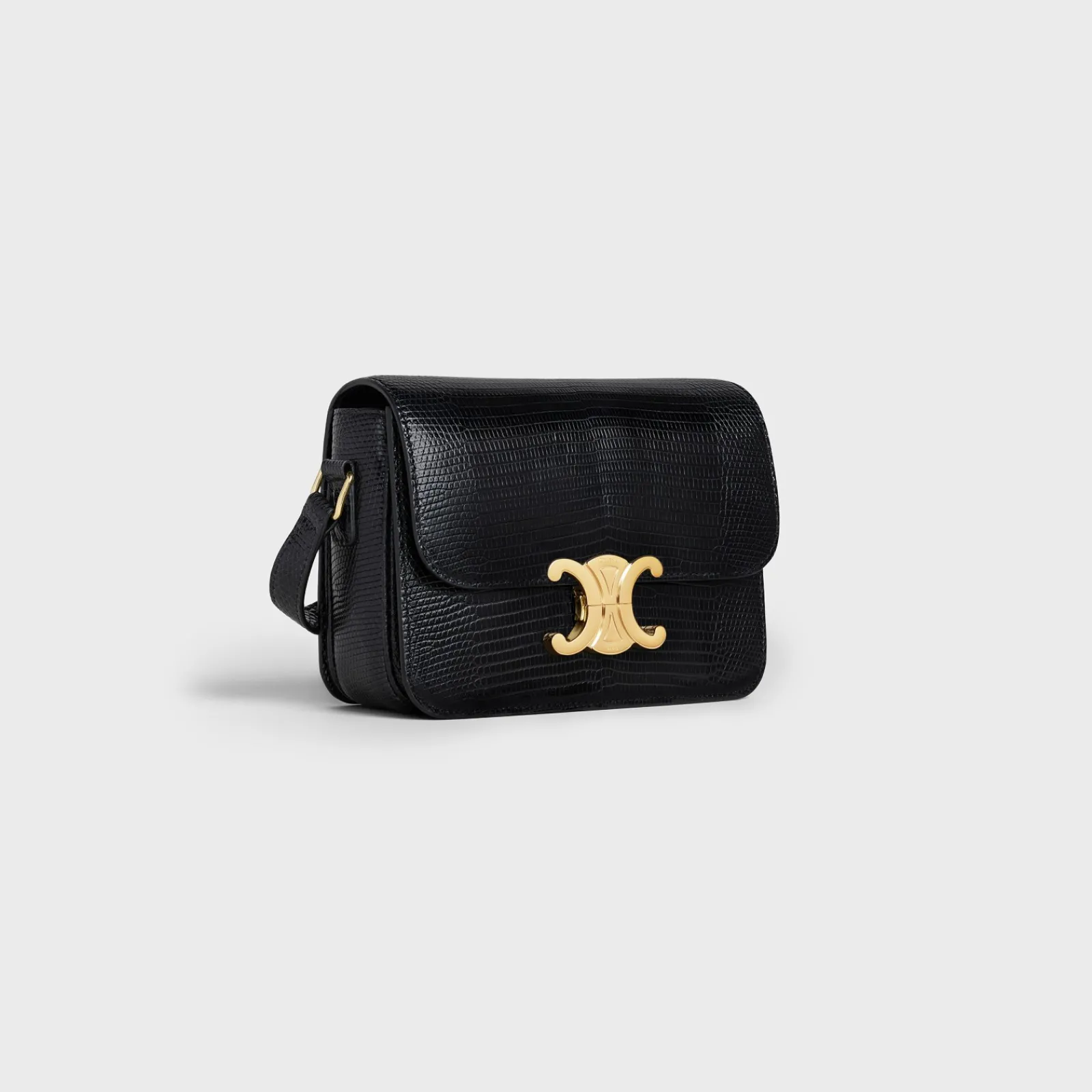 Discount Teen Triomphe Bag in Lizard Women Triomphe | Categories·Cross-Body Bags