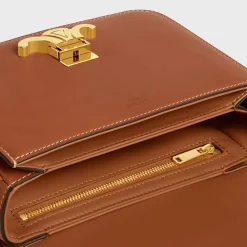 Online Teen Triomphe Bag in Natural Calfskin Women Triomphe | Categories·Cross-Body Bags