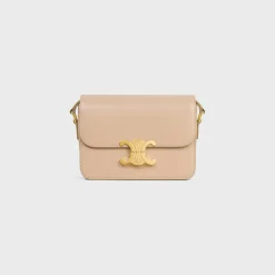 Outlet Teen Triomphe Bag in shiny calfskin Women Triomphe | Categories·Cross-Body Bags