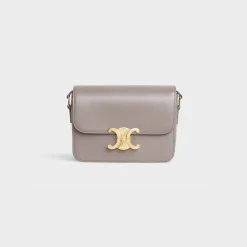 New Teen Triomphe Bag in shiny calfskin Women Triomphe | Categories·Cross-Body Bags