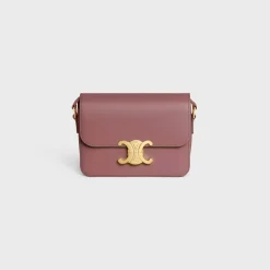 Outlet Teen Triomphe Bag in shiny calfskin Women Triomphe | Categories·Cross-Body Bags