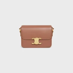 Hot Teen Triomphe Bag in shiny calfskin Women Triomphe | Categories·Cross-Body Bags