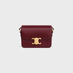 New Teen Triomphe Bag in shiny calfskin Women Triomphe | Categories·Cross-Body Bags