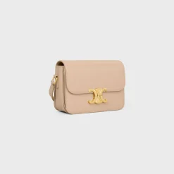 Outlet Teen Triomphe Bag in shiny calfskin Women Triomphe | Categories·Cross-Body Bags