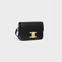 Best Teen Triomphe Bag in shiny calfskin Women Triomphe | Categories·Cross-Body Bags