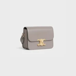 New Teen Triomphe Bag in shiny calfskin Women Triomphe | Categories·Cross-Body Bags