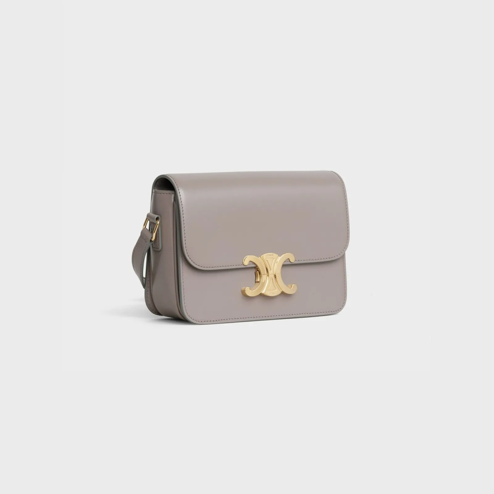 New Teen Triomphe Bag in shiny calfskin Women Triomphe | Categories·Cross-Body Bags
