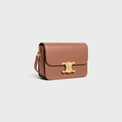 Hot Teen Triomphe Bag in shiny calfskin Women Triomphe | Categories·Cross-Body Bags