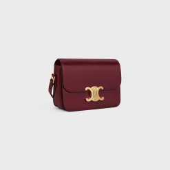 New Teen Triomphe Bag in shiny calfskin Women Triomphe | Categories·Cross-Body Bags