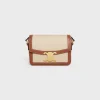 Sale TEEN TRIOMPHE BAG in TEXTILE AND CALFSKIN Women Triomphe | Categories·Cross-Body Bags