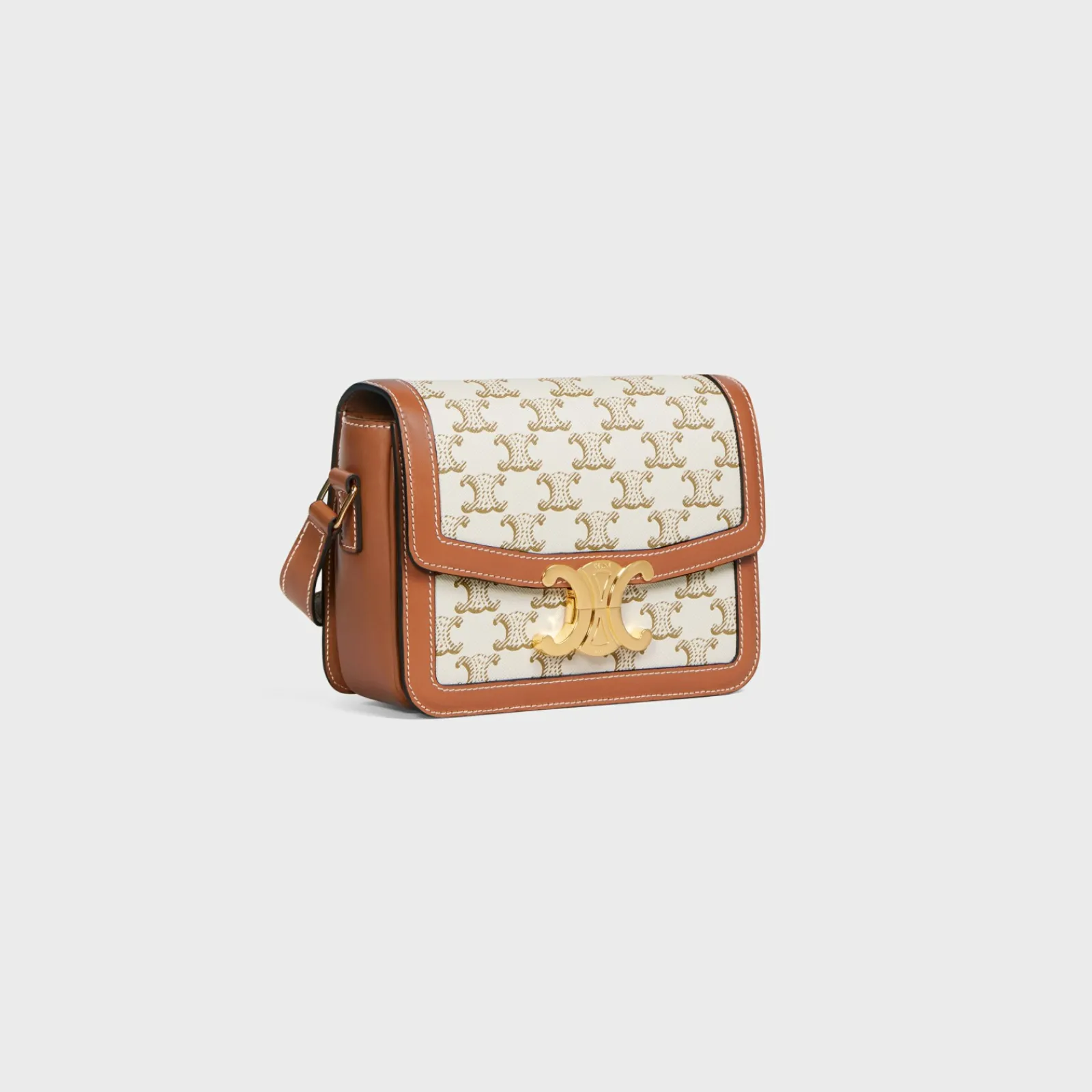 New TEEN TRIOMPHE BAG in Triomphe Canvas and Calfskin Women Triomphe | Triomphe Canvas