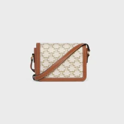New TEEN TRIOMPHE BAG in Triomphe Canvas and Calfskin Women Triomphe | Triomphe Canvas