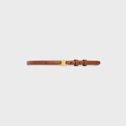 Outlet TEEN TRIOMPHE BELT in Natural Calfskin Women Triomphe