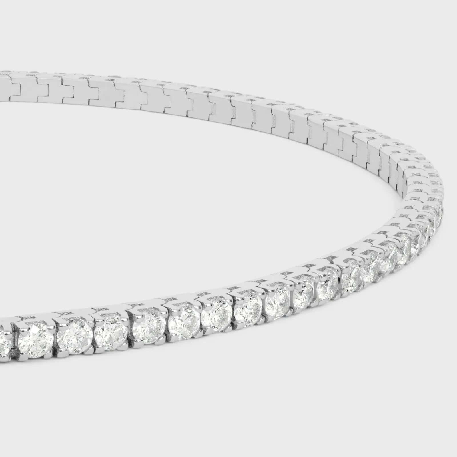 Clearance Tennis Bracelet in White Gold and Diamonds Women Other Lines | Categories·Bracelets