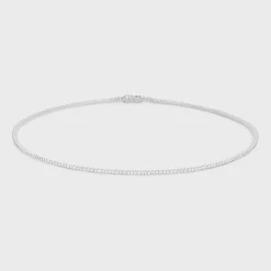 Discount Tennis Necklace in White Gold and Diamonds Women Other Lines | Categories·Necklaces
