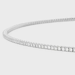 Discount Tennis Necklace in White Gold and Diamonds Women Other Lines | Categories·Necklaces