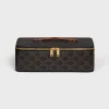 New Top Handle Large Toiletry Case in Triomphe Canvas and Calfskin Beauty Accessories | Travel