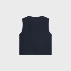 Discount top in double faced wool tricotine Women Shirts And Tops