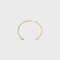 Online Torsion Bracelet in Yellow Gold and Diamonds Women Other Lines | Categories·Bracelets