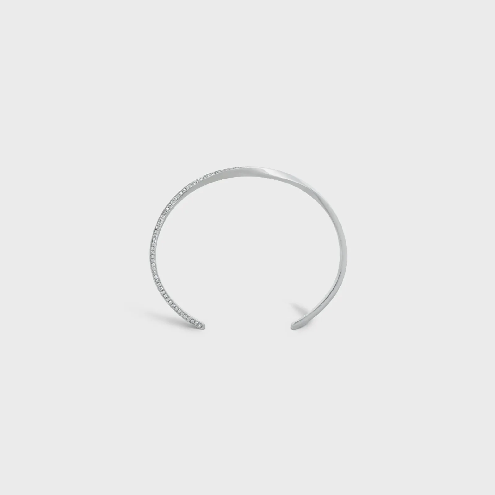 Clearance Torsion Bracelet in White Gold and Diamonds Women Other Lines | Categories·Bracelets